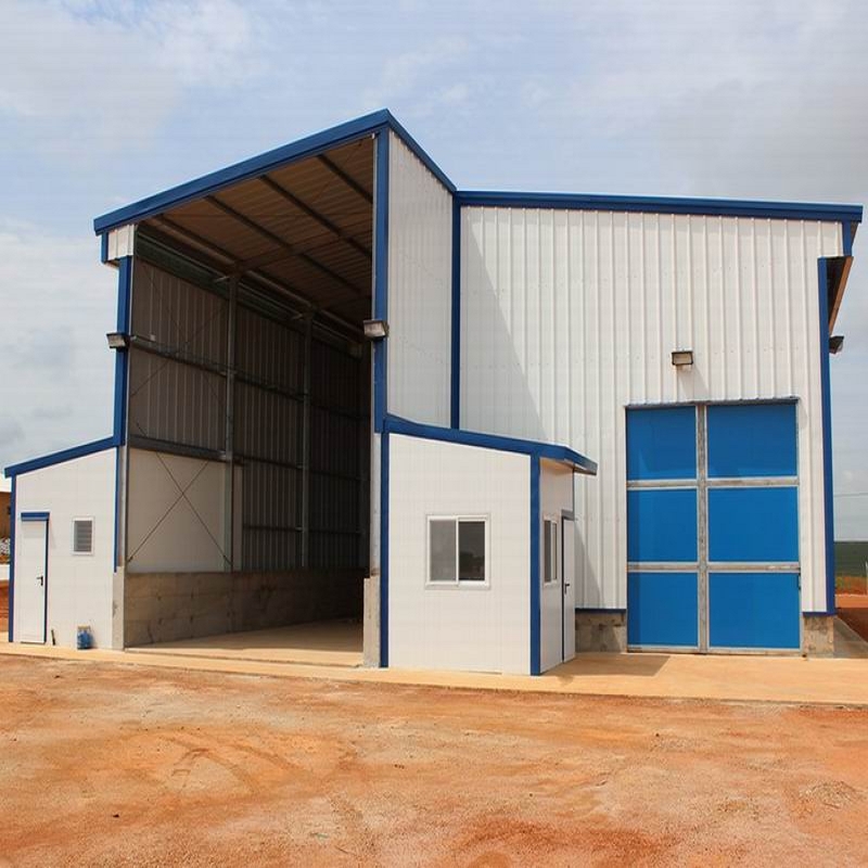 Prefabricated Construction Materials Building Feed Mill shed Workshop Plants
