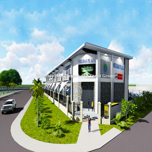 Papua New Guinea Commercial Light Steel Structure Store Building