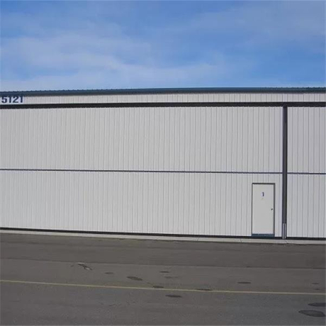 Prefabricated steel framed aircraft shed warehouse hangar building