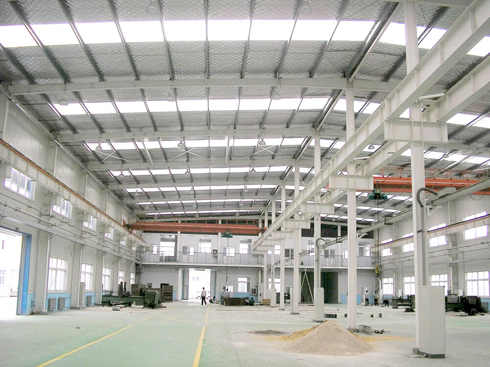 Super-Wide Auto Parts Factory Steel Framing Workshop