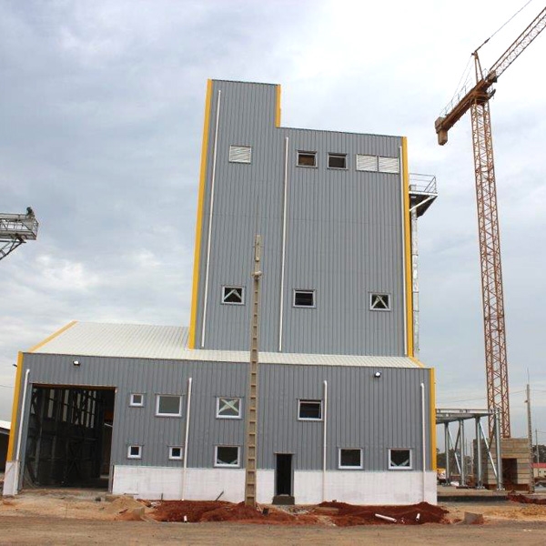 Hot Sale Industrial Prefabricated Two Story Steel Frame Structure Workshop Building