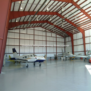 Pre Engineering Steel Structure Hangar maintenance workshop warehouse for Aircraft