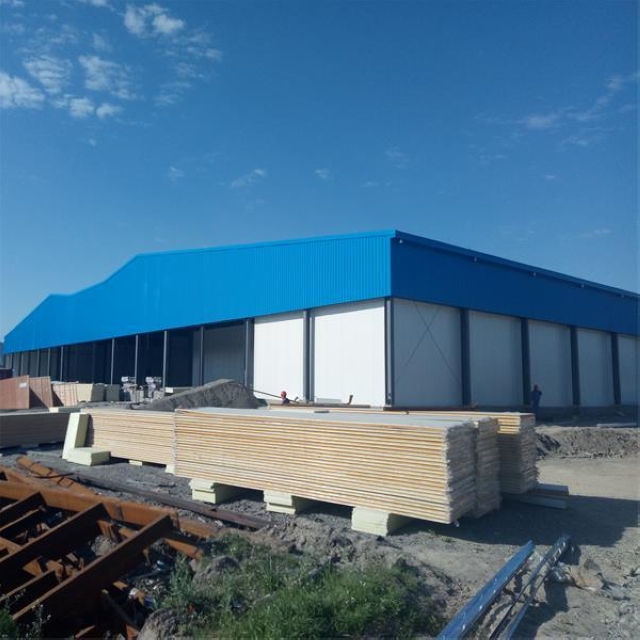 Hot sale China Steel frame warehouse storage fabrication