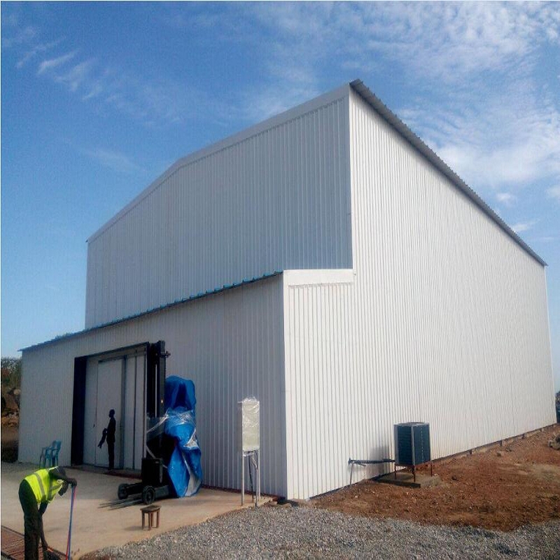 H Beam Prefabricated Building Material Steel Structure Shed