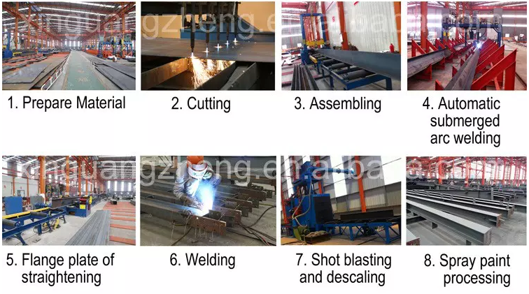 steel structure produce